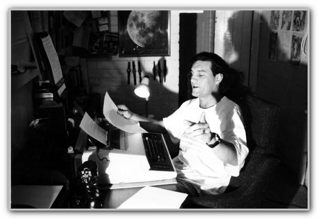 DJ in study